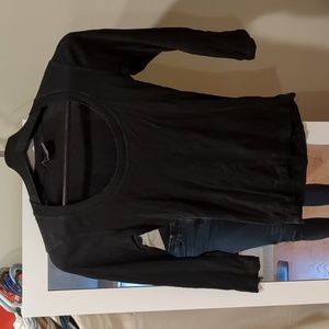 Michael Stars Black Scoop Neck Tshirt